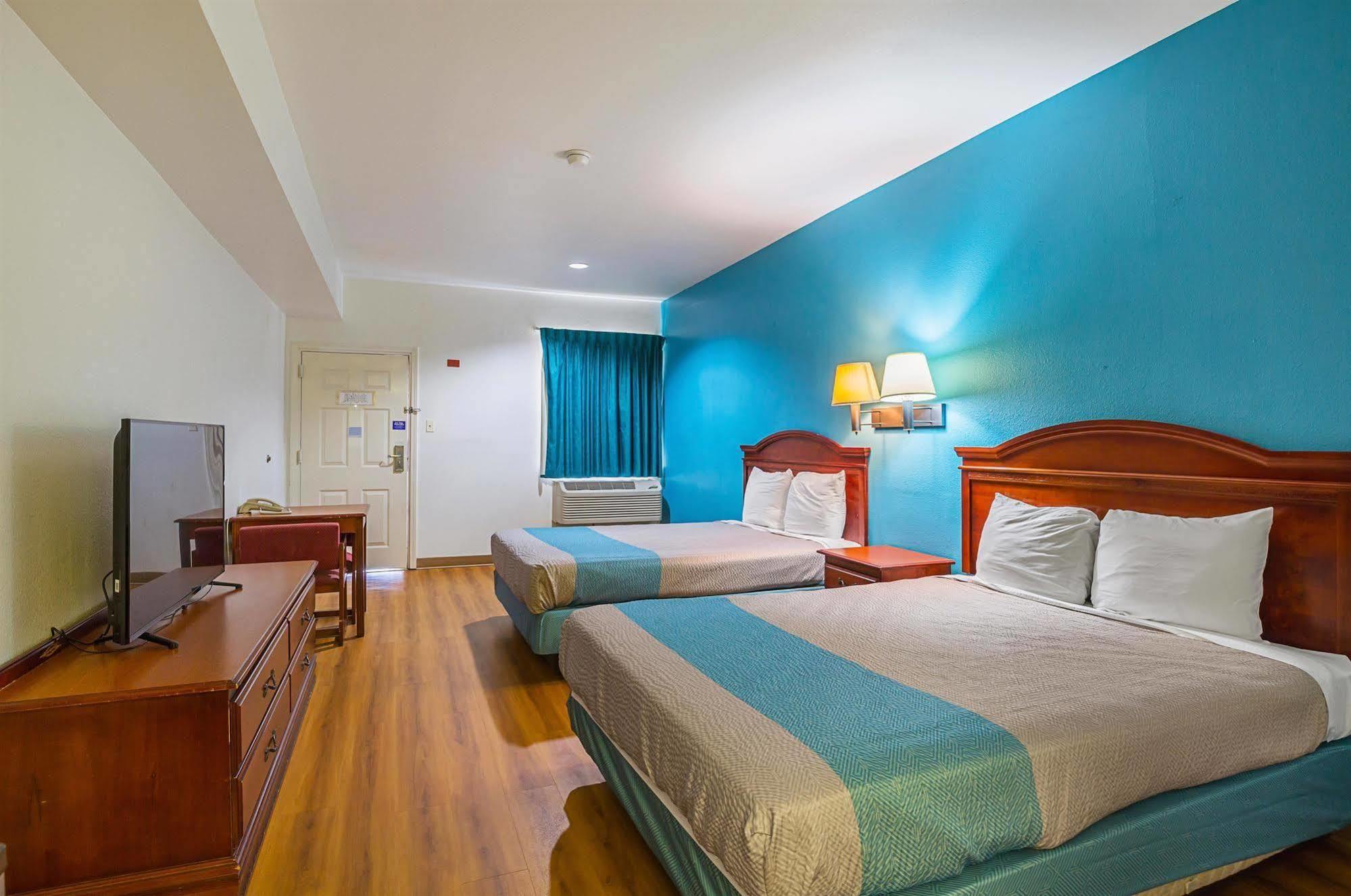 Island Inn By Oyo Galveston Beach, Tx Exteriér fotografie